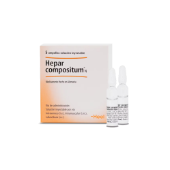 HEPAR CMPT N INYEC AMP X 5 HEEL