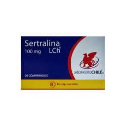 SERTRALINA COM 100 MG X 30 CHILE (BE)