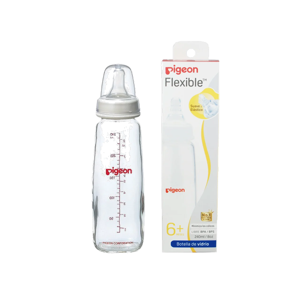 PIGEON BIBERON VIDRIO SOFTOUCH PIGEON X 240 ML