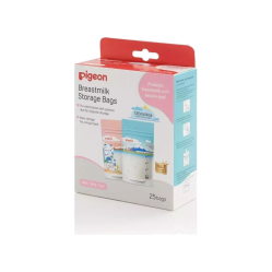 PIGEON BOLSAS PARA LECHE MATERNA X 120 ML X 25 UND