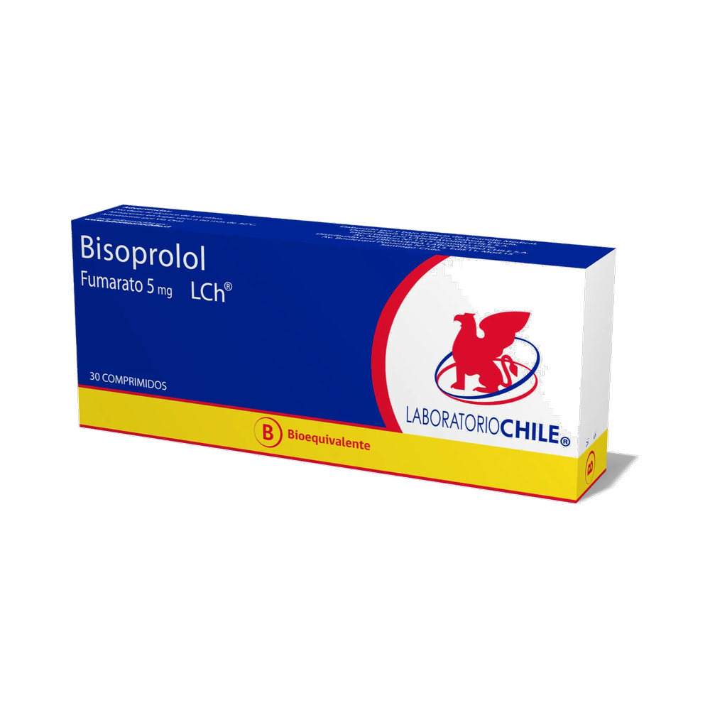 BISOPROLOL COM 5 MG X 30 CHILE (BE)