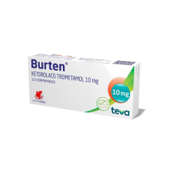 BURTEN SL COM 10 MG X 10