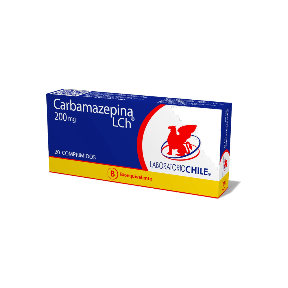 CARBAMAZEPINA COM 200 MG X 20 CHILE (BE)