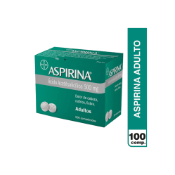 ASPIRINA COM 500 MG X 100
