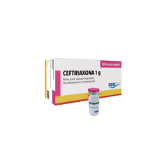 CEFTRIAXONA AMP 1 GR X 50 DIFEM (EC)