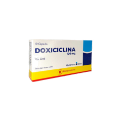DOXICICLINA CAP 100 MG X 10 MEGALAB (BE)