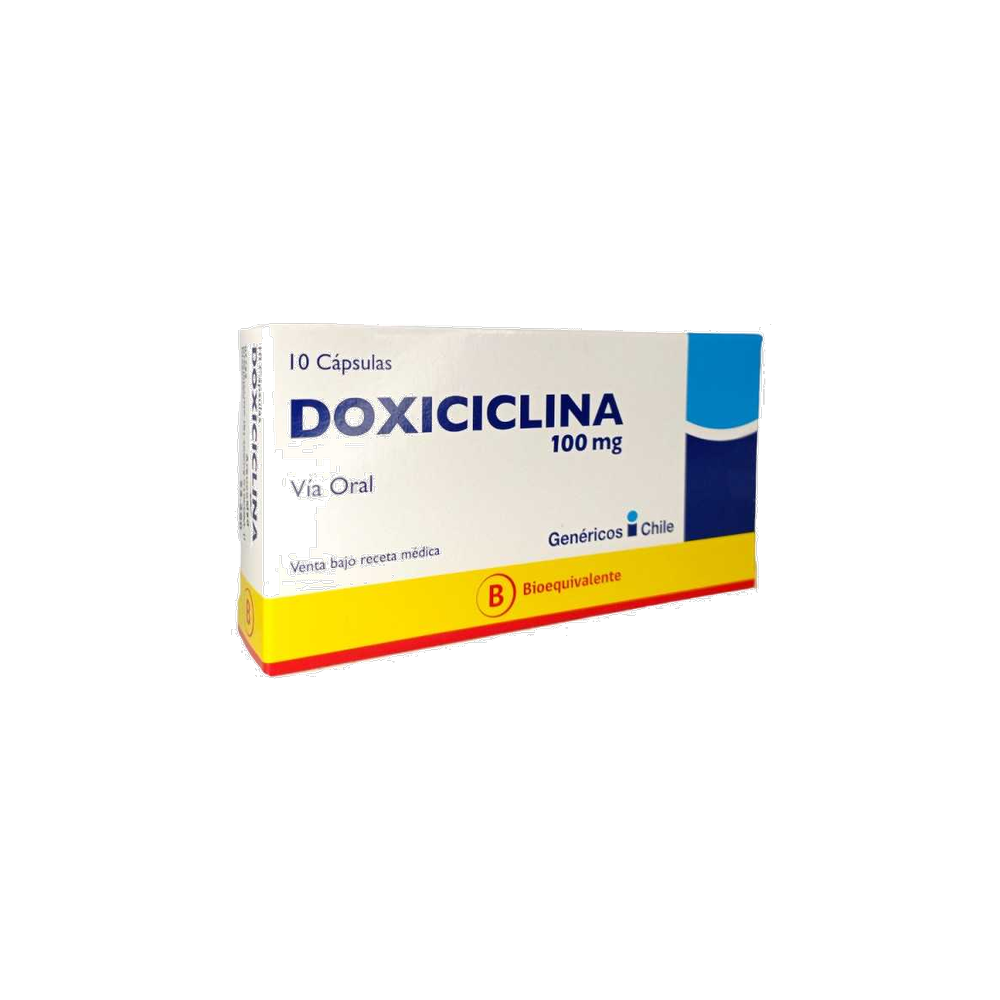 DOXICICLINA CAP 100 MG X 10 MEGALAB (BE)