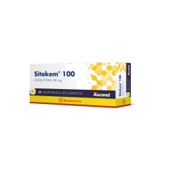 SITAKEM COM 100 MG X 28 (SITAGLIPTINA)