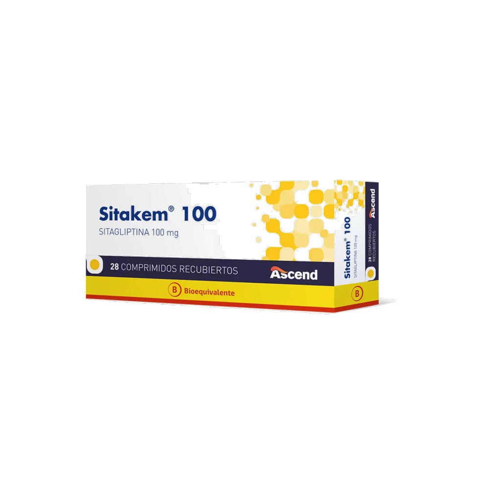 SITAKEM COM 100 MG X 28 (SITAGLIPTINA)