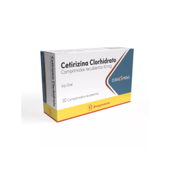 CETIRIZINA COM 10 MG X 30 MDC