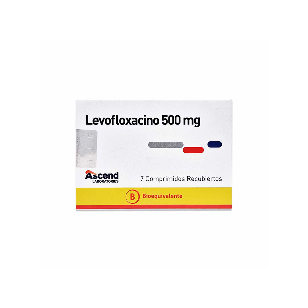LEVOFLOXACINO COM 500 MG X 7 ASCEND