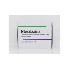 MESALAZINA COM 500 MG X 100