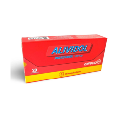 ALIVIDOL COM 500 MG X 20 (PARACETAMOL)