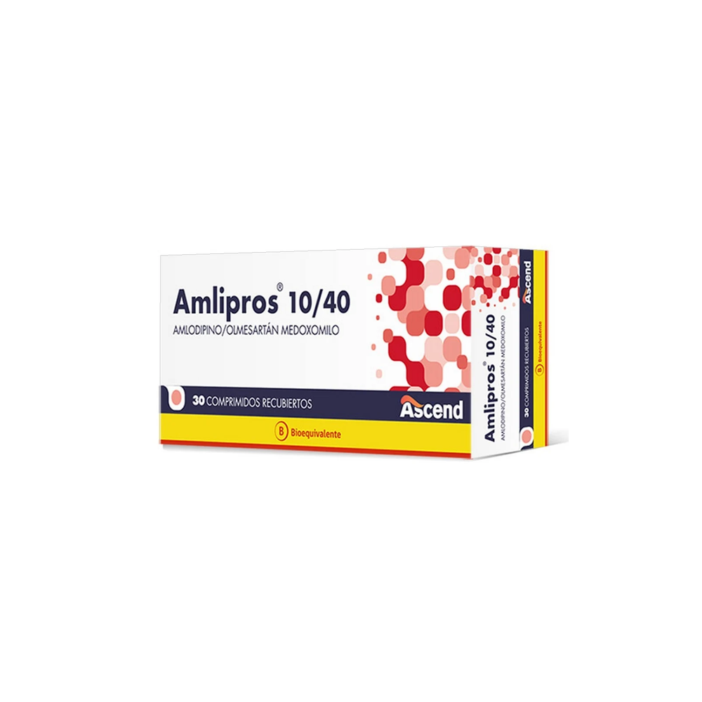 AMLIPROS COM 10/40 MG X 30