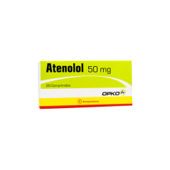 ATENOLOL COM 50 MG X 20 OPKO