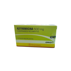 AZITROMICINA COM 500 MG X 6 OPKO