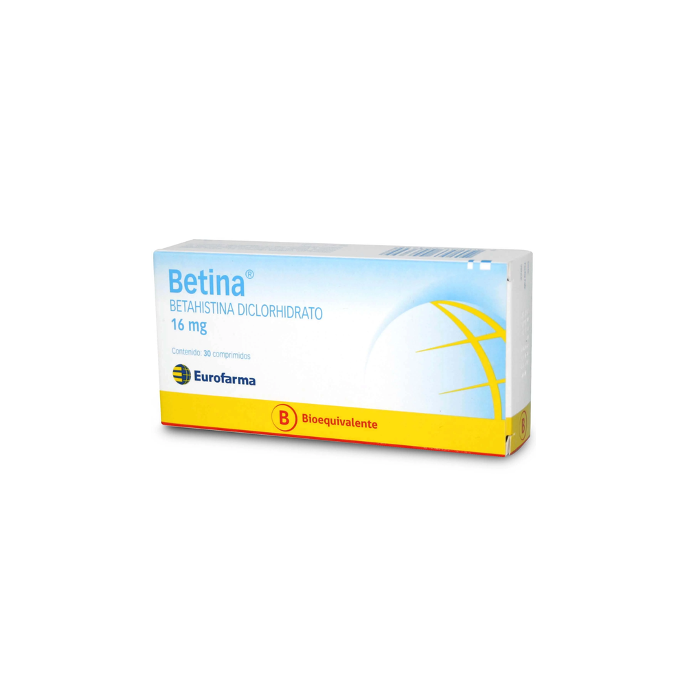 BETINA COM 16 MG X 30 (BE)