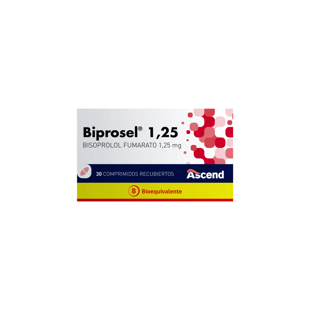 BIPROSEL COM 1,25 MG X 30