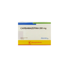 CARBAMAZEPINA COM 200 MG X 30 ALEMBIC (BE)