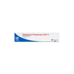CLOBETASOL CRE 0,05% X 25 GR PAST