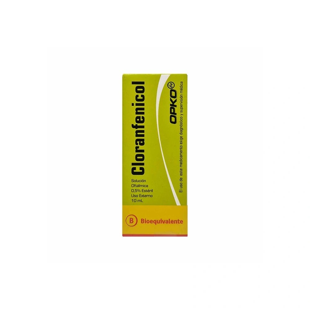 CLORANFENICOL SOL OFT 0,5% X 10 ML OPKO