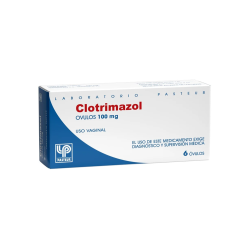 CLOTRIMAZOL OVU 100 MG X 6 PAST