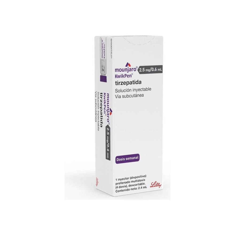 MOUNJARO KWIKPEN 2.5MG/0.6ML SOL INYECTABLE
