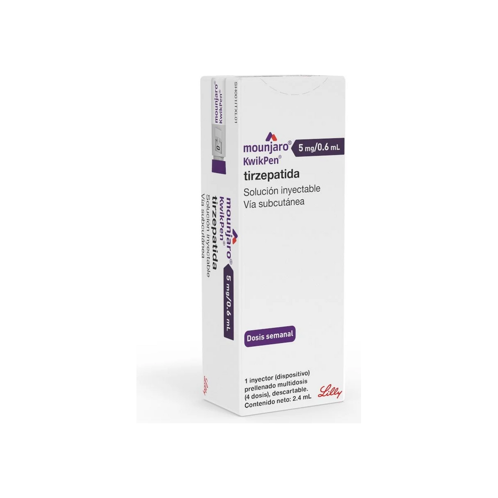 MOUNJARO KWIKPEN 5MG/0.6ML SOL INYECTABLE