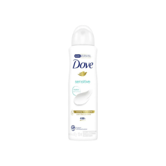 DOVE DESODORANTE SENSITIVE SPRAY ANTITRANSPIRANTE 48H SIN ALCOHOL 150ML