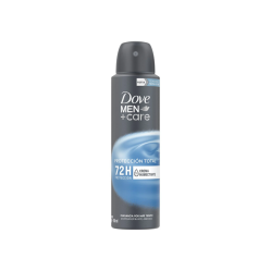 DOVE MEN DESODORANTE SPRAY PROTECCION TOTAL CR.HUME.A/TRA.TRIPLE ACCION 72H 150M