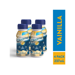GLUCERNA VAINILLA X 237 ML X 4 PACK