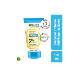 GARNIER LIMPIADOR PROFUNDO ROSTRO ANTI ACNE X 150 ML
