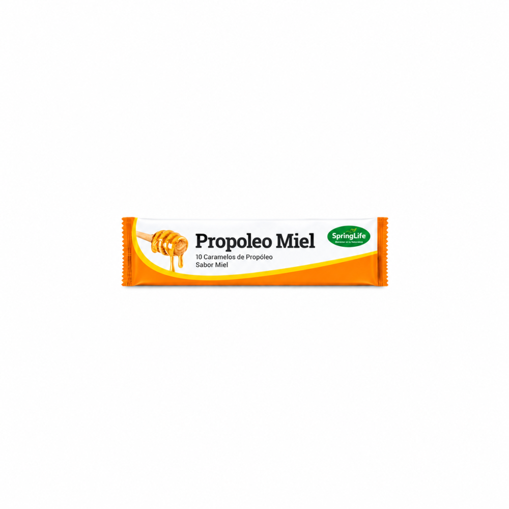 PROPOLEO MIEL CARAMELO X 10 SPRINGLIFE