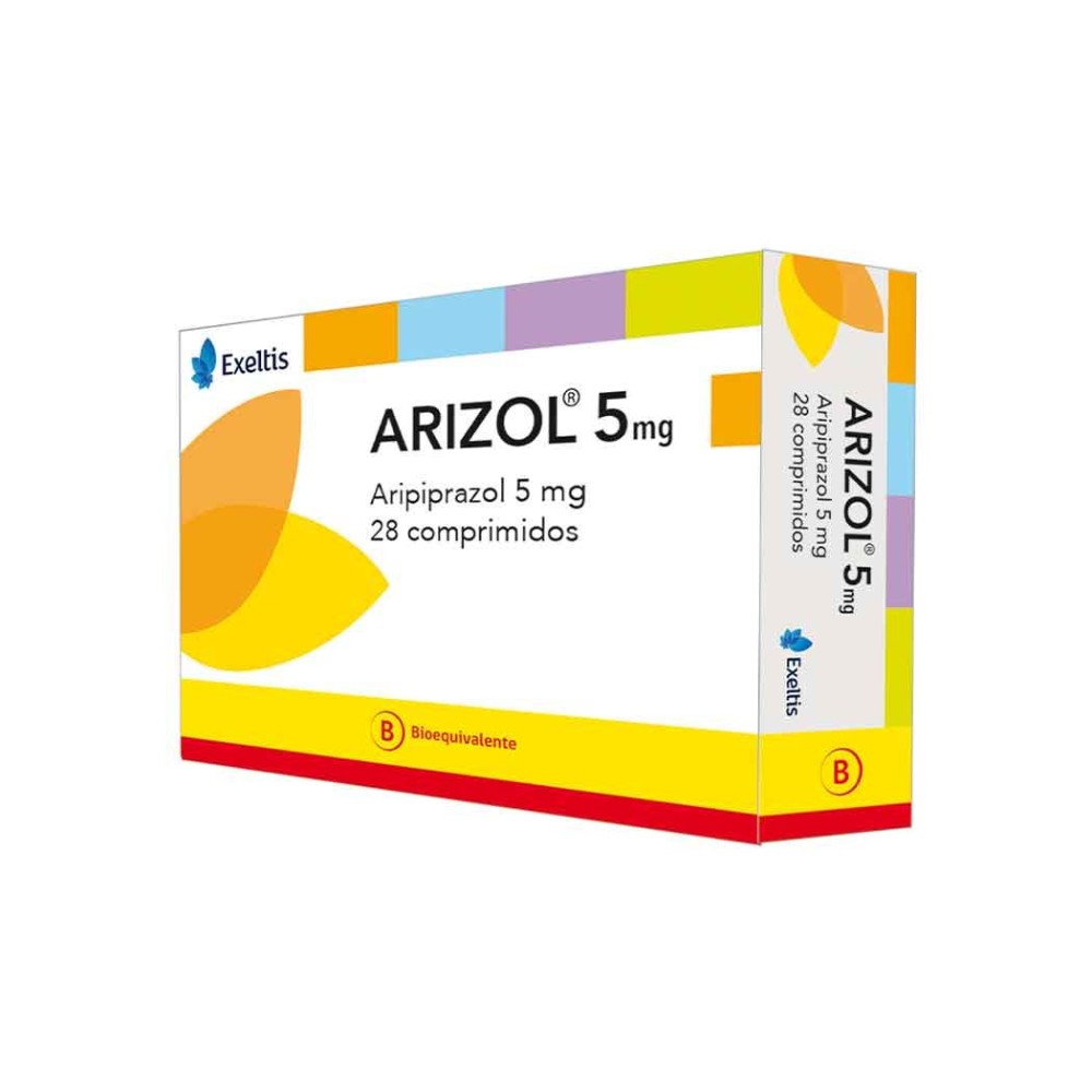 Arizol (B) Aripiprazol 5mg 28 Comprimidos