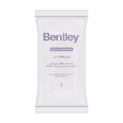 Toallitas Húmedas Íntimas Bentley Wipes 20 Unidades