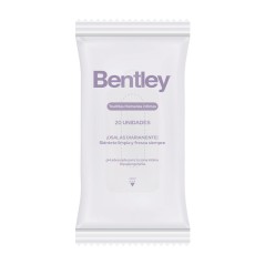 Toallitas Húmedas Íntimas Bentley Wipes 20 Unidades