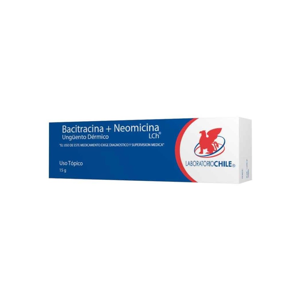 Bacitracina + Neomicina Ungüento Tópico 15g
