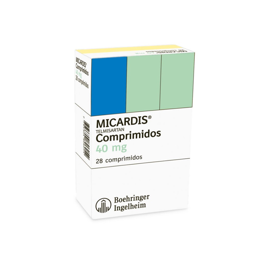 Micardis (R) Telmisartan 40mg 28 Comprimidos