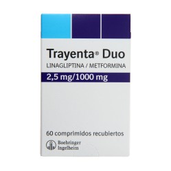 Trayenta Duo 2.5/1000 60 Comprimidos