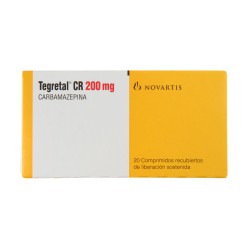 Tegretal CR (R) 200mg 20 Comprimidos  / PRECIO POR UNIDAD DE MEDIDA / $ 614.- valor por unidad