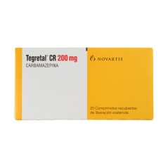 Tegretal CR (R) 200mg 20 Comprimidos  / PRECIO POR UNIDAD DE MEDIDA / $ 614.- valor por unidad