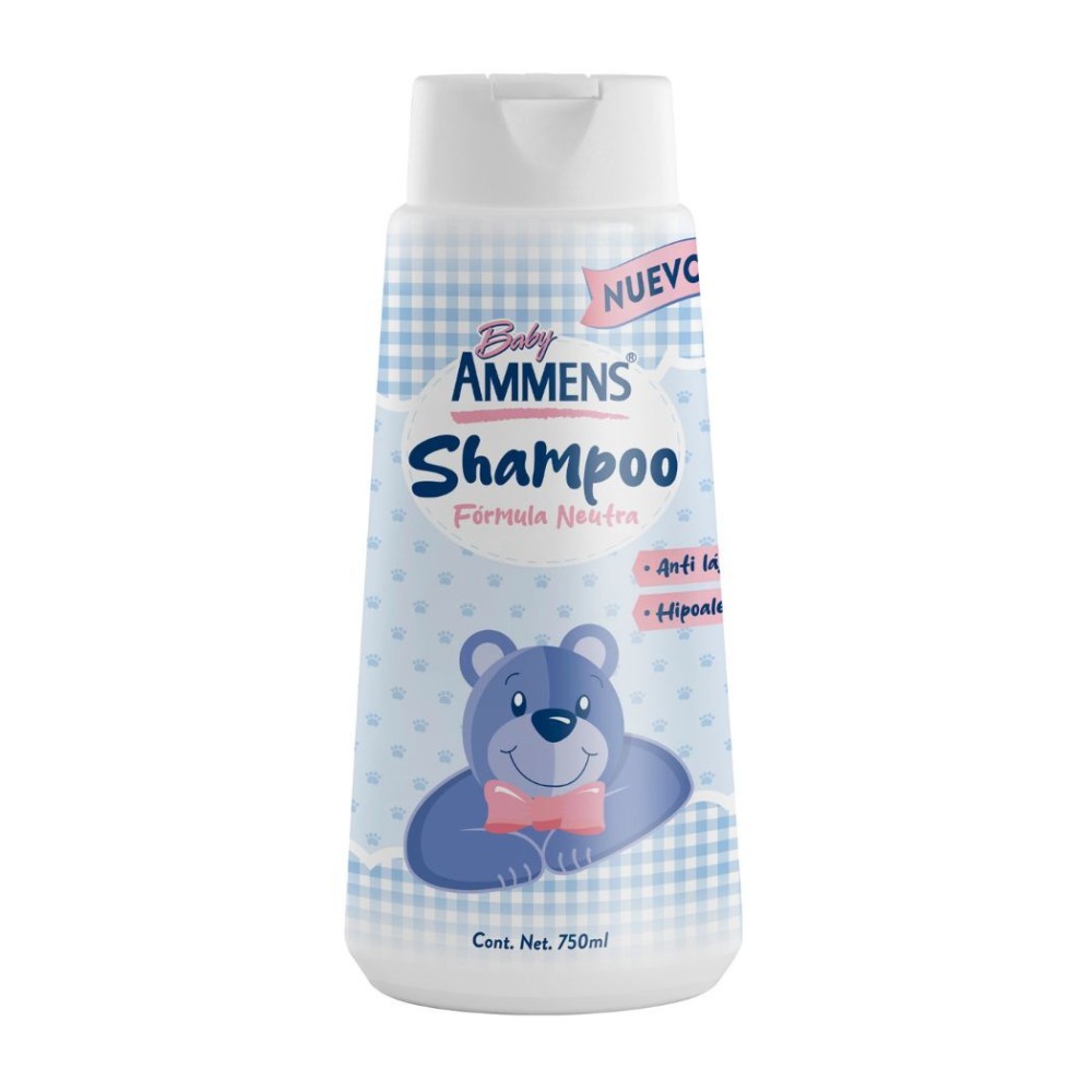 Shampoo Baby Ammens Botella 750ml Shampoo Baby Ammens Botella 750ml