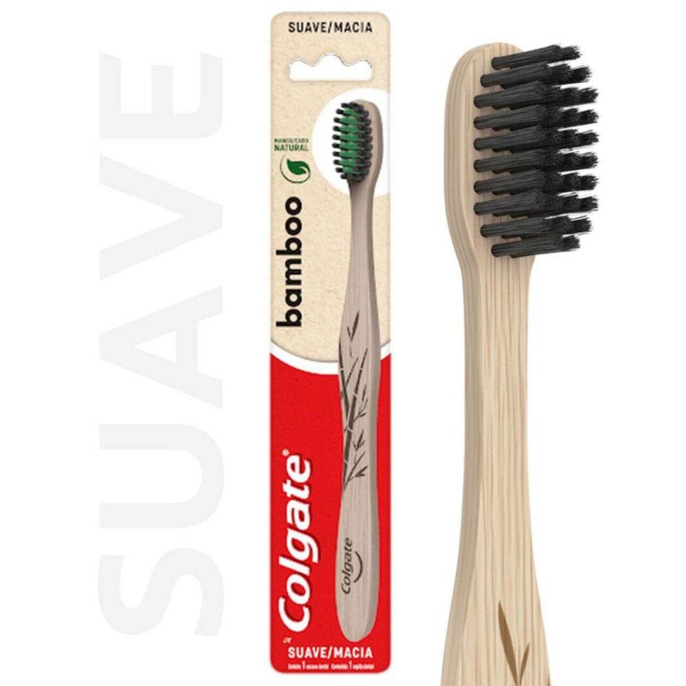 Cepillo de Dientes Bamboo Colgate 1 Unidad Cepillo de Dientes Bamboo Colgate 1 Unidad