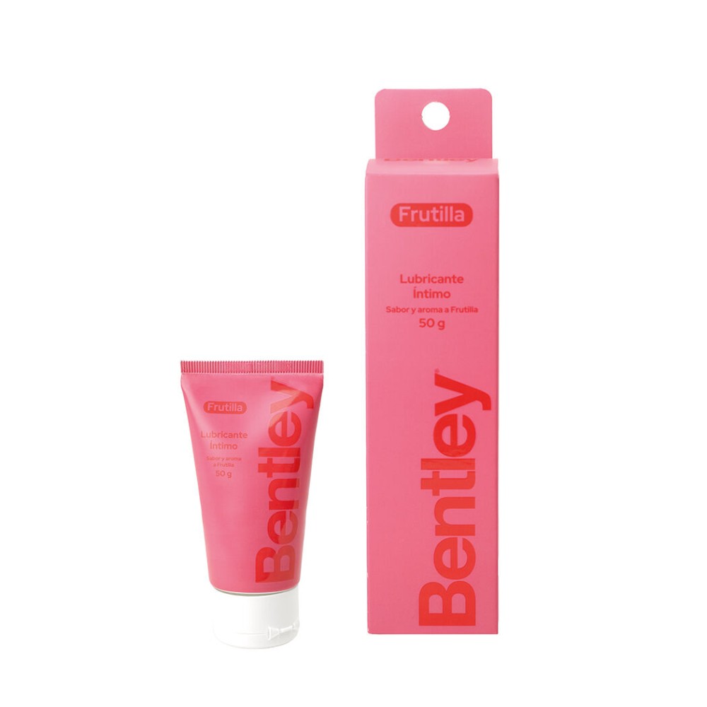 Gel Lubricante Íntimo Bentley Frutilla 50g Gel Lubricante Íntimo Bentley Frutilla 50g