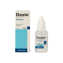 Dosin Domperidona 10mg/ml Oral Gotas 20ml / PRECIO POR UNIDAD DE MEDIDA / $ 18481.- valor por cada 100 ml / gr
