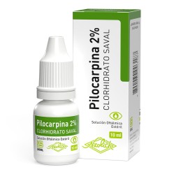Pilocarpina 2% Solución Oftálmica 10ml  / PRECIO POR UNIDAD DE MEDIDA / $ 124248.- valor por cada 100 ml / gr