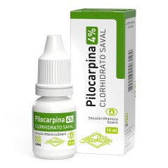 Pilocarpina 4% Solución Oftálmica 10ml  / PRECIO POR UNIDAD DE MEDIDA / $ 154391.- valor por cada 100 ml / gr