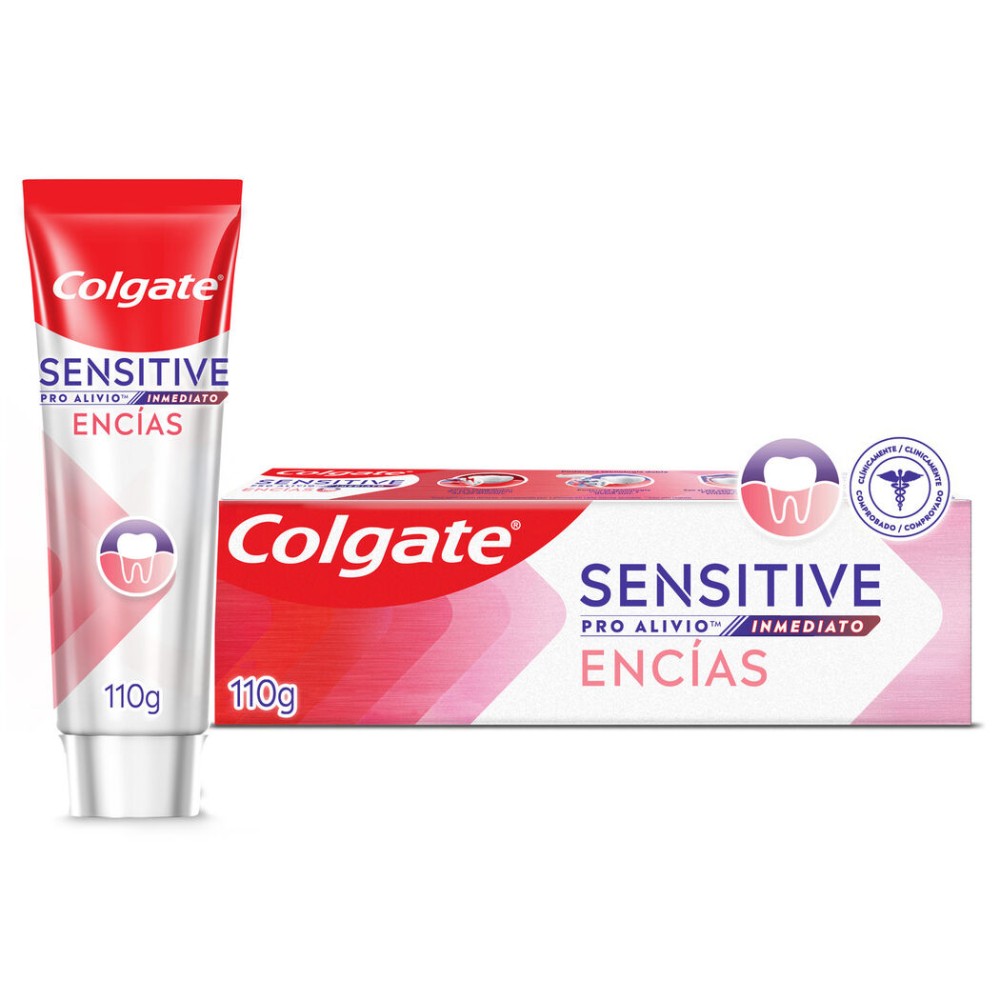 Crema Dental Colgate Sensitive Pro Alivio Inmediato Encías 110g Crema Dental Colgate Sensitive Pro Alivio Inmediato Encías 110g