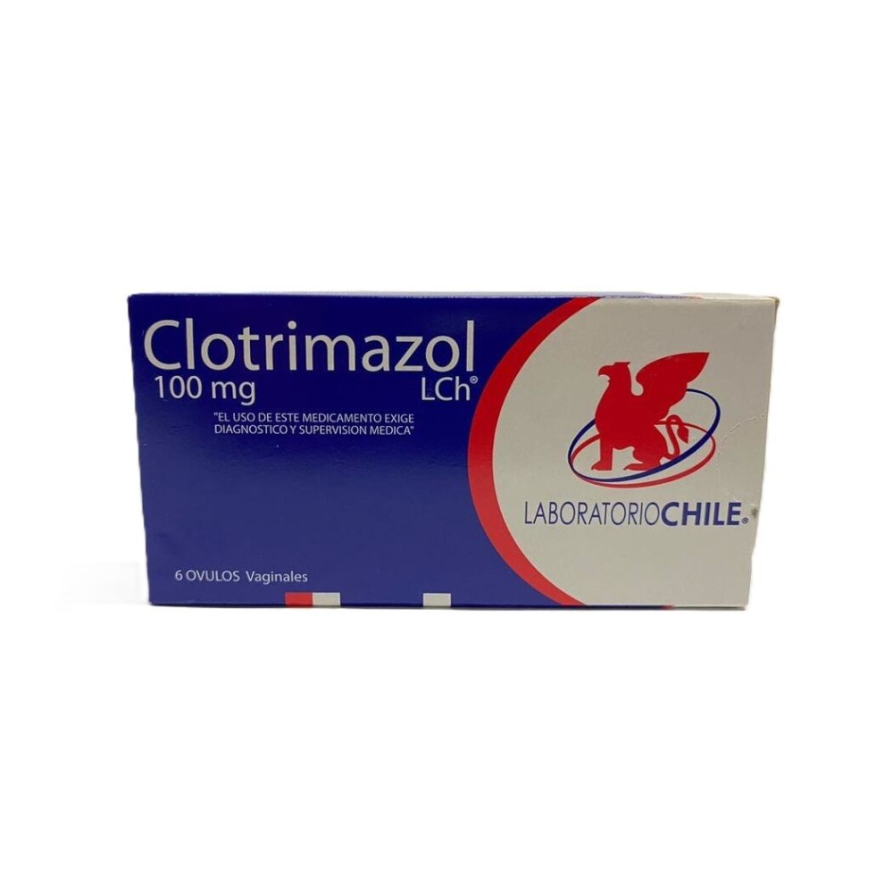 Clotrimazol 100mg 6 Óvulos