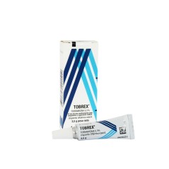 Tobrex Tobramicina 0.3% Ungüento Oftálmico 3.5g  / PRECIO POR UNIDAD DE MEDIDA / $ 489022.- valor por cada 100 ml / gr